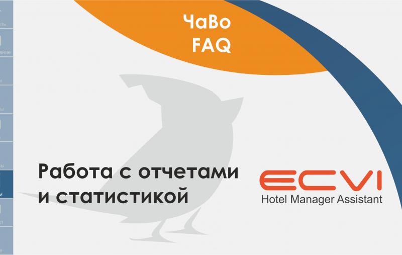 Работа с отчетами и статистикой в Ecvi